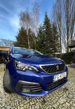 Peugeot 308 cena 43999 przebieg: 117000, rok produkcji 2018 z Poznań małe 326